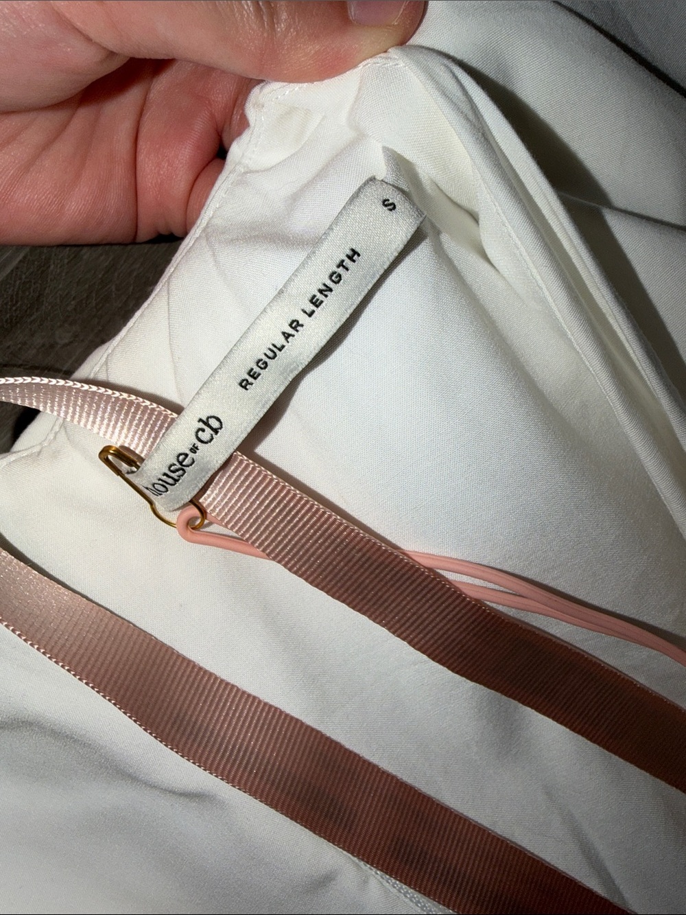 House of CB EMILIANA White Stretch Cotton Mini Dress - Picture 13 of 15